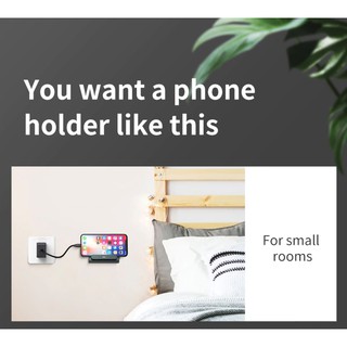Baseus Đế treo tường Cho điện thoại iPhone Samsung