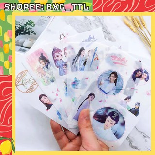 [SẴN] STICKER HÌNH TIÊU CHIẾN - STICKER HÌNH VƯƠNG NHẤT BÁC