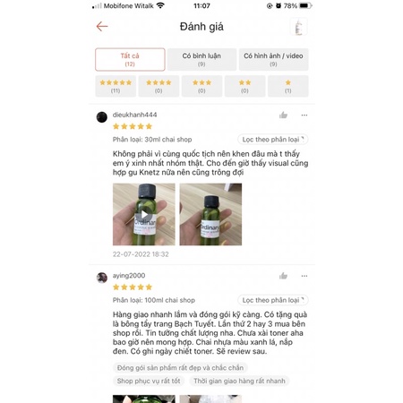 Ordinary 7% Glycolic Acid Toning Solution AHA giảm mụn tẩy tế bào chết trắng mịn da