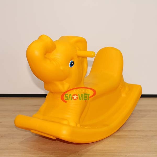 Bập Bênh Mini Cho Bé Con Voi S04NA53