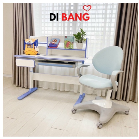 Bàn ghế học sinh, Bộ Bàn Ghế Chống Gù thông minh Luxury cho bé Cao Cấp