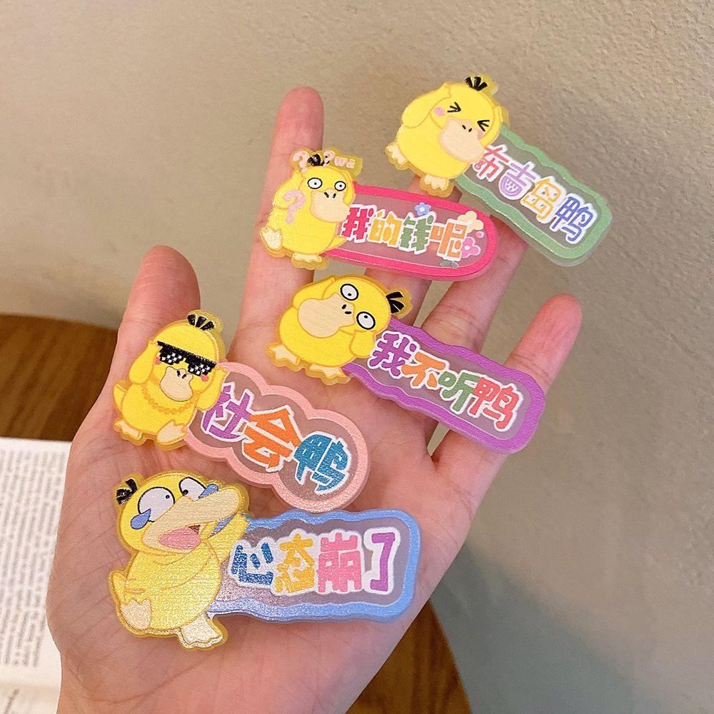 Kẹp Tóc Hình Chú Vịt Mini Dễ Thương Phong Cách Nhật Bản Cho Nữ