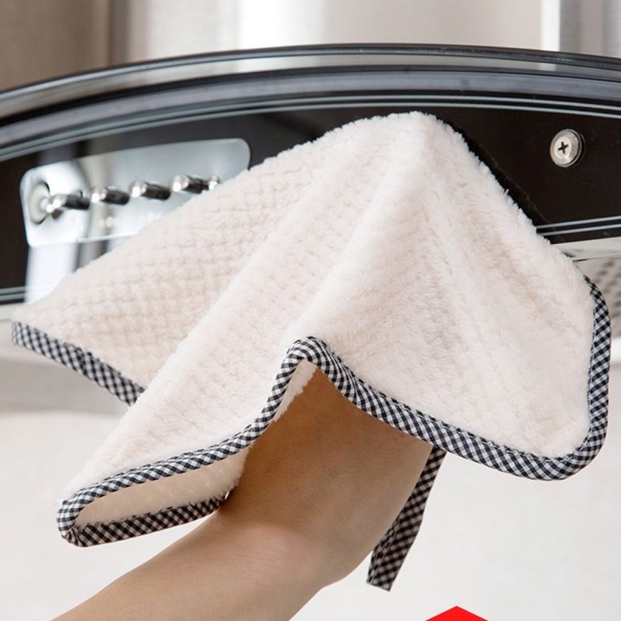 Khăn Lau Tay Riotex Xuất Hàn Có Móc Treo Tiện Lợi Cho Nhà Bếp