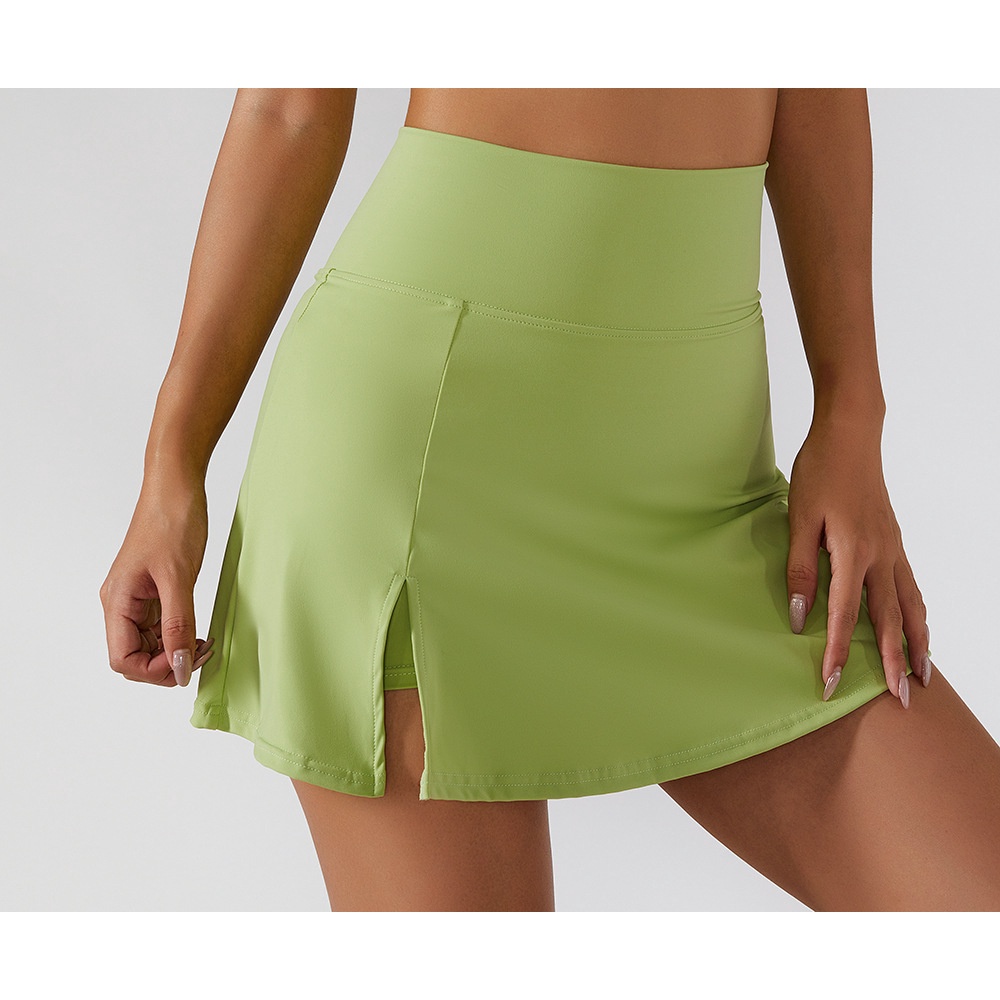 Chân váy 2 trong 1 SPORTSANGEL lưng cao mau khô để tập thể dục / yoga