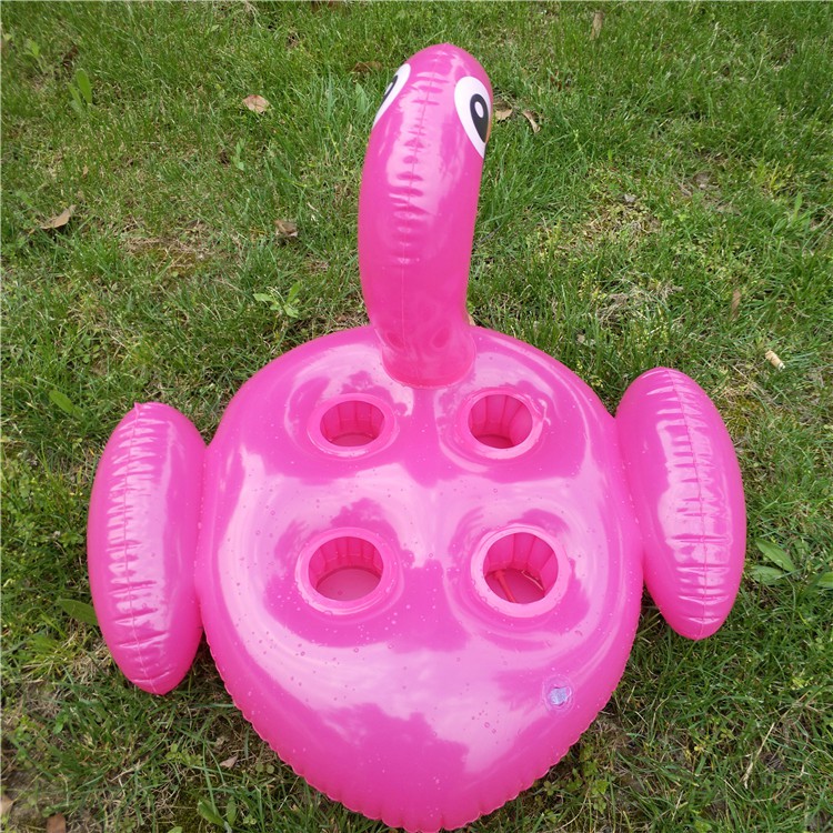 Phao Để Ly Hình Hồng Hạc Xinh Xắn