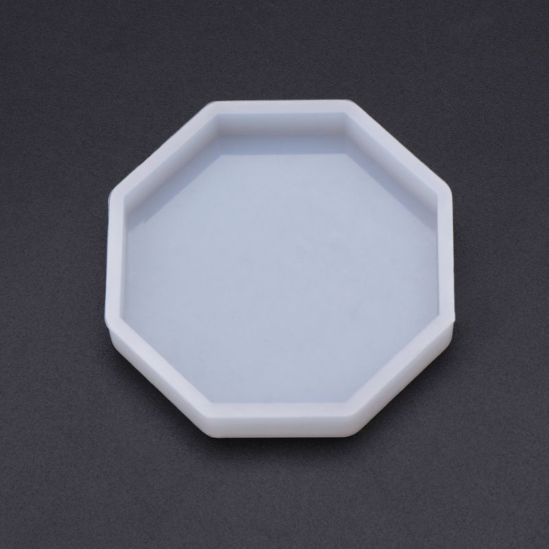 [Hàng mới về] Khuôn silicone hình lục giác dùng làm mặt trang sức nghệ thuật