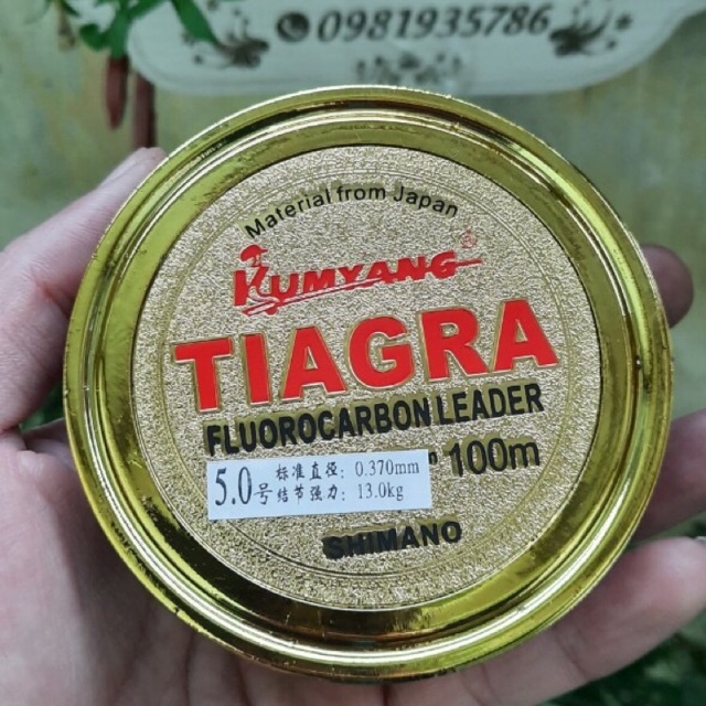 Cước câu cá TIAGRA 100m