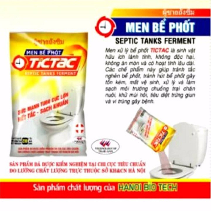 Men xử lý Bể Phốt Tictac