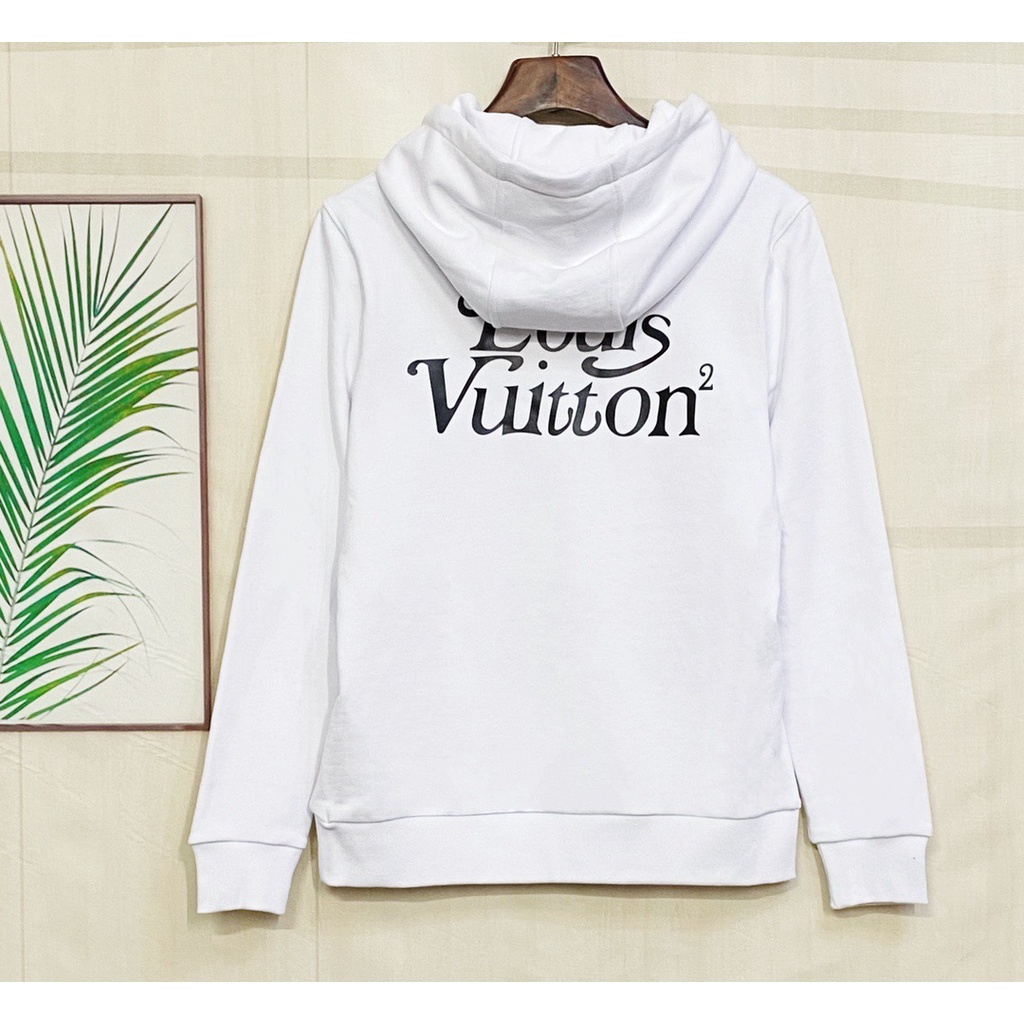 Áo sweater cotton tay dài L0uis Vu11tt 2021 có logo quái vật nhỏ xinh