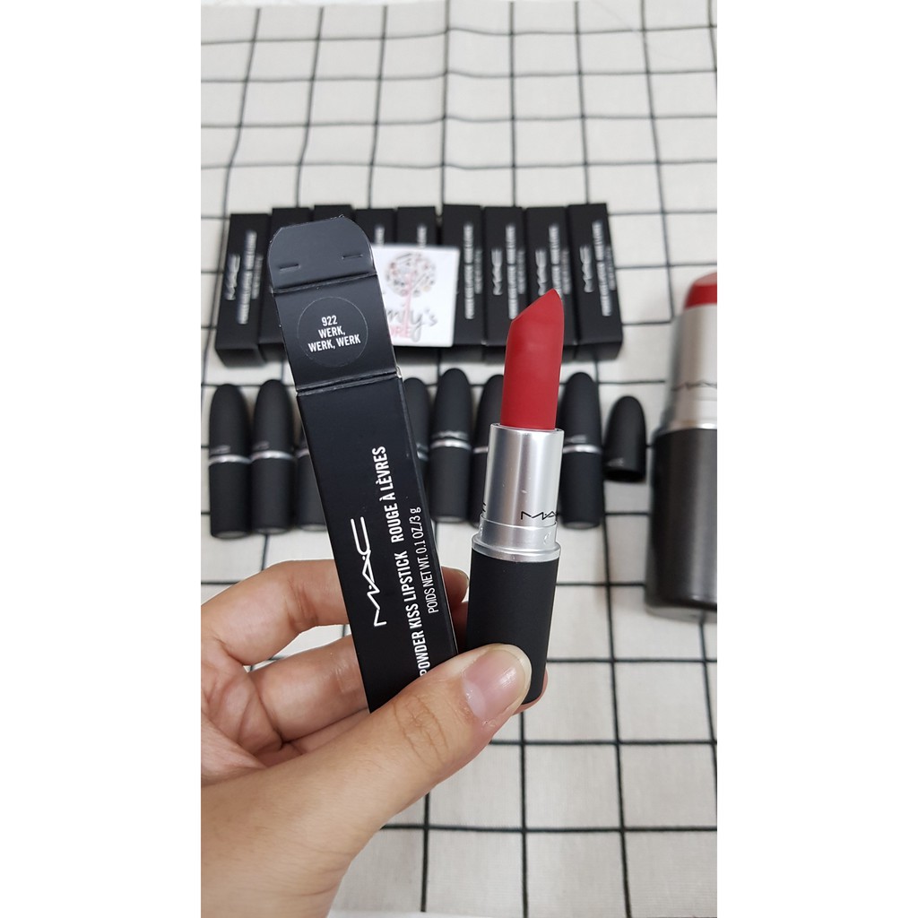 Son lì dòng mới MAC Powder Kiss Lipstick | BigBuy360 - bigbuy360.vn