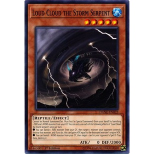 Thẻ bài Yugioh - TCG - Loud Cloud the Storm Serpent / DANE-EN022'