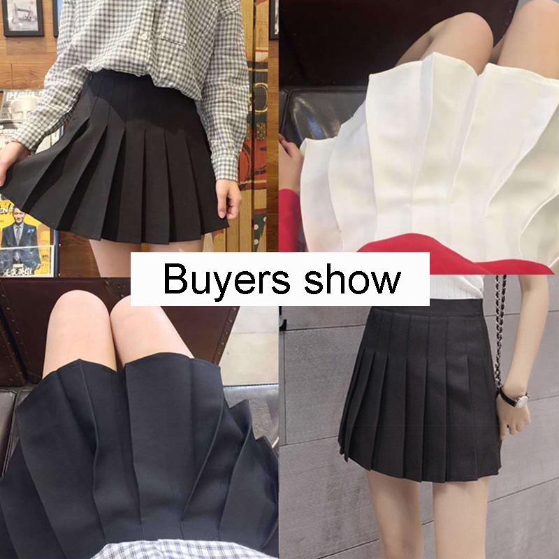 Chân Váy Chữ A Lưng Cao Màu Trơn Thời Trang Cho Nữ | BigBuy360 - bigbuy360.vn