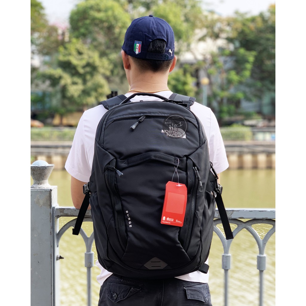 [Tặng kèm vớ] Balo nam đẹp 🍀FREESHIP🍀 Balo TNF Surge 2018 Black