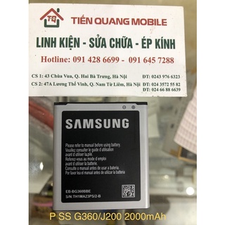 Pin Samsung G360/J200 2000mAh