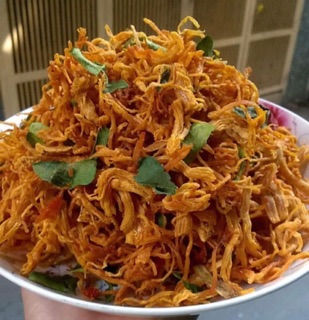 100G KHÔ GÀ CAY LÁ CHANH DAI NGON HÀNG MỚI ĐẬM VỊ