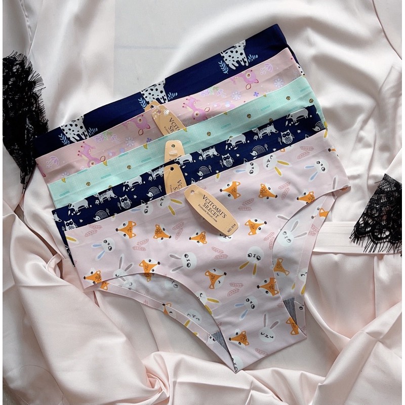 Quần lót su Nửa mông Hình Thú dễ thương Ôm Mông Ép Lạnh | BigBuy360 - bigbuy360.vn