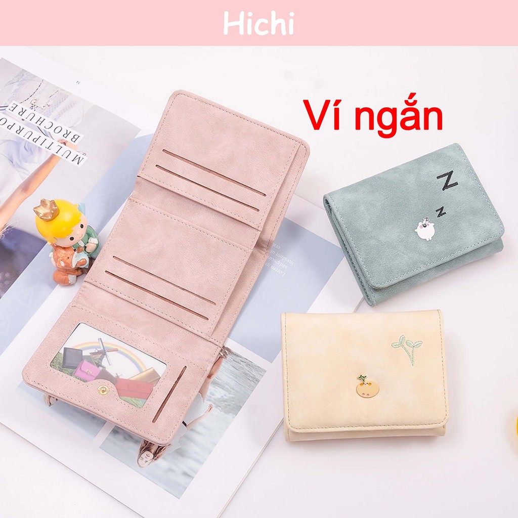 Ví bóp nữ mini cẩm tay Hichi, thời trang cao cấp - V008