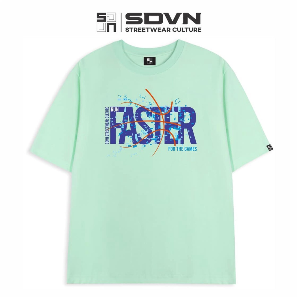 Áo Thun Unisex Form Rộng SDVN FASTER