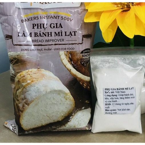 Phụ gia bánh mì LẠT Mauri  [Túi zip 50gr]