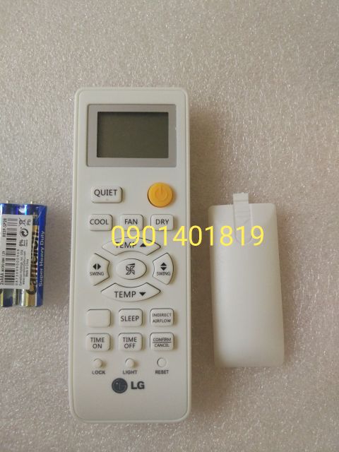 Điều Khiển Máy Lạnh LG Nút Vàng