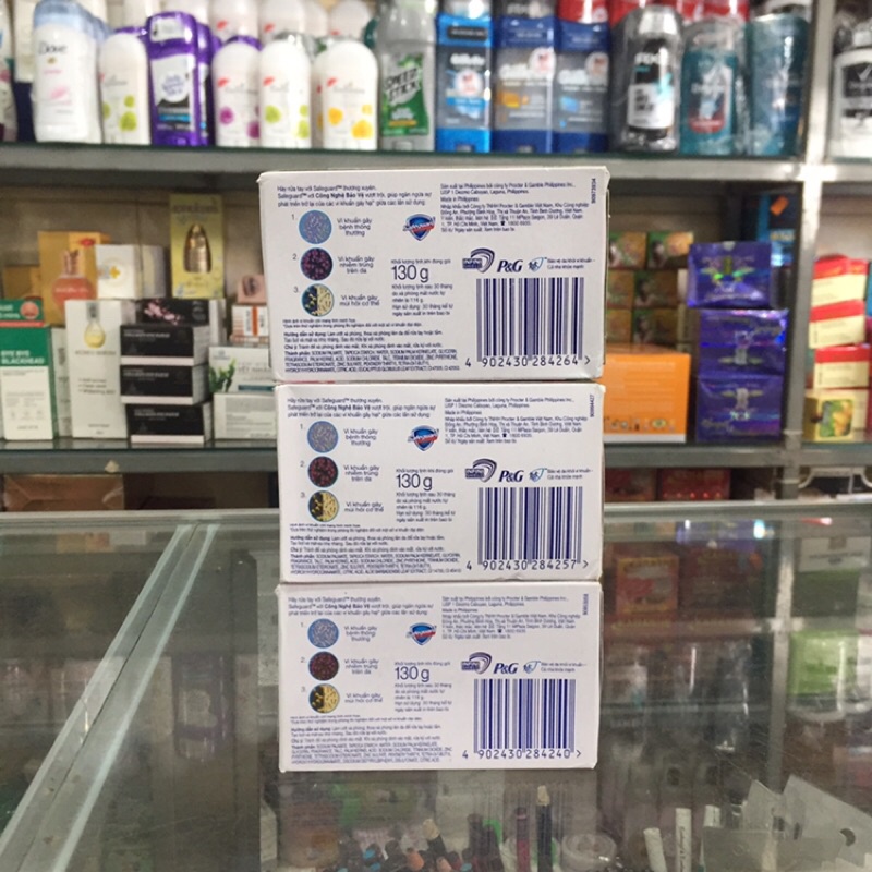 Xà Phòng Diệt Khuẩn SAFEGUARD Cục 125g