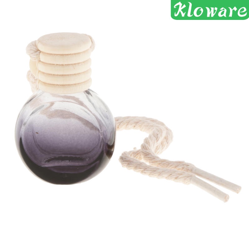 Chai Tinh Dầu Thơm Hình Tròn 10ml Dùng Trang Trí Xe Hơi