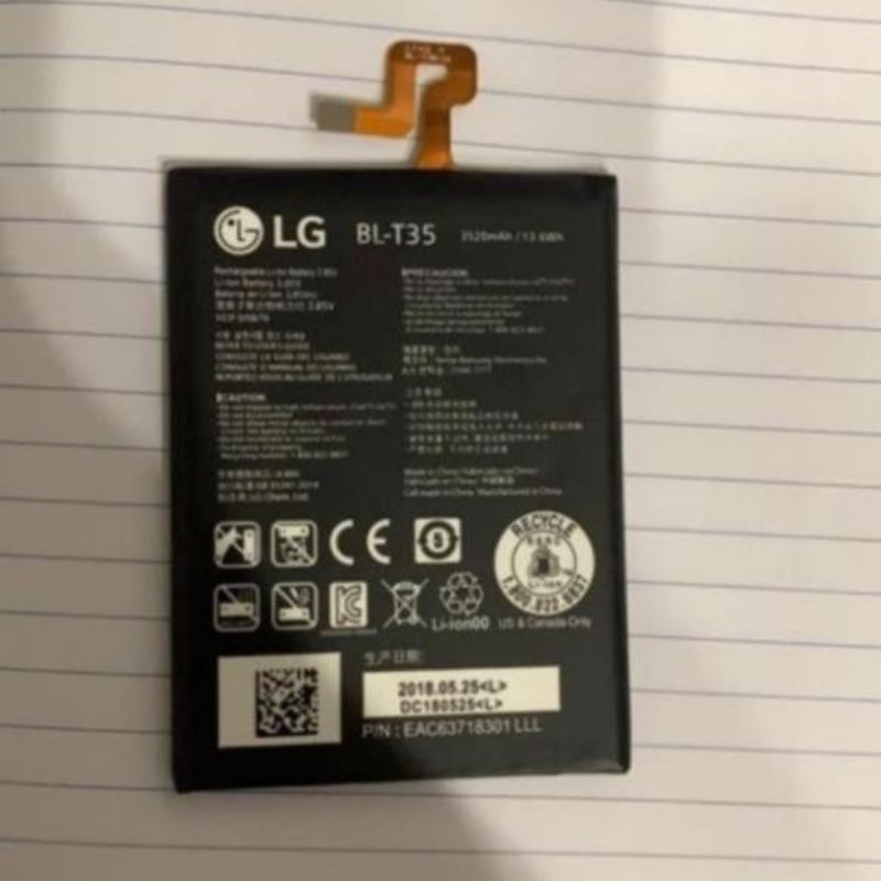 Thay pin Google Pixel 2 XL 6.0", LG BL-T35 (3620mAh) Zin -bảo hành 6 tháng.