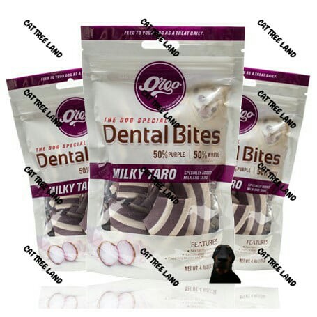 XƯƠNG THƯỞNG ORGO DENTAL BITES CHO CHÓ GẶM SẠCH RĂNG 125G (SNACK CHÓ) - THỨC ĂN CHÓ DINH DƯỠNG