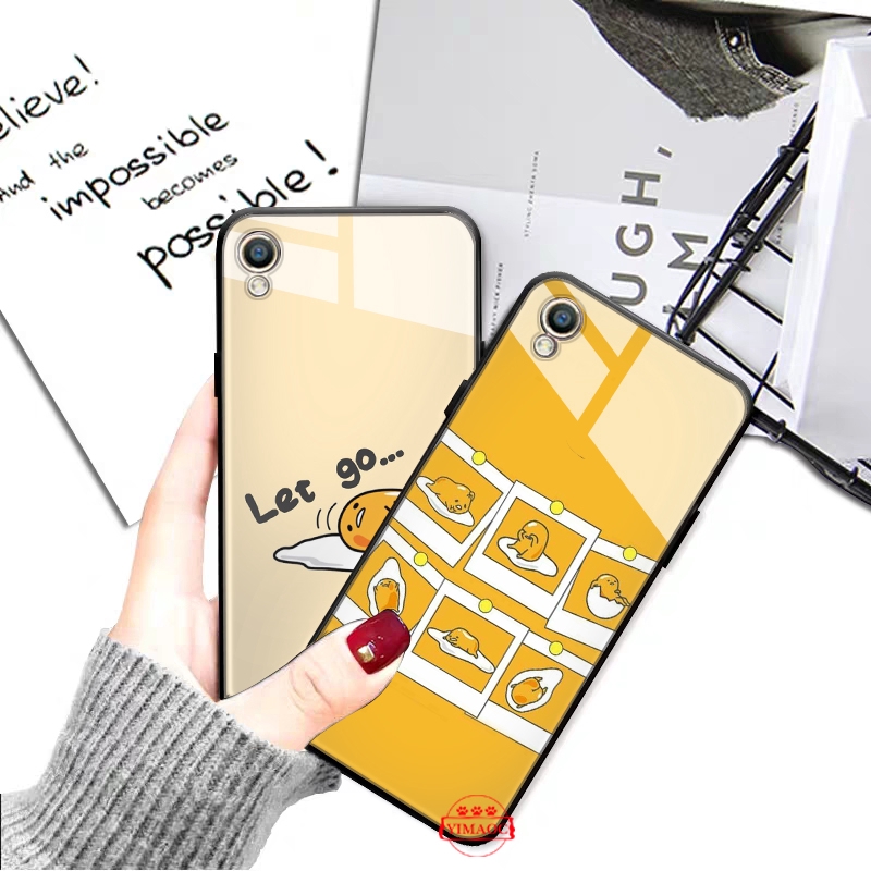 Ốp lưng kính hình trứng lười cho OPPO A37 A3S A5 A39 A7 A5S A77 F5 F9 F11 Pro | BigBuy360 - bigbuy360.vn