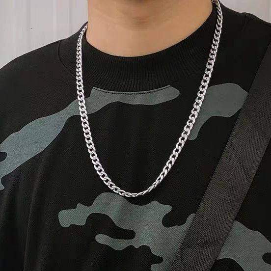 Vòng cổ Aprille Basic Korea nam nữ unisex thép titan không han gỉ phụ kiện thời trang độc đáo cá tính