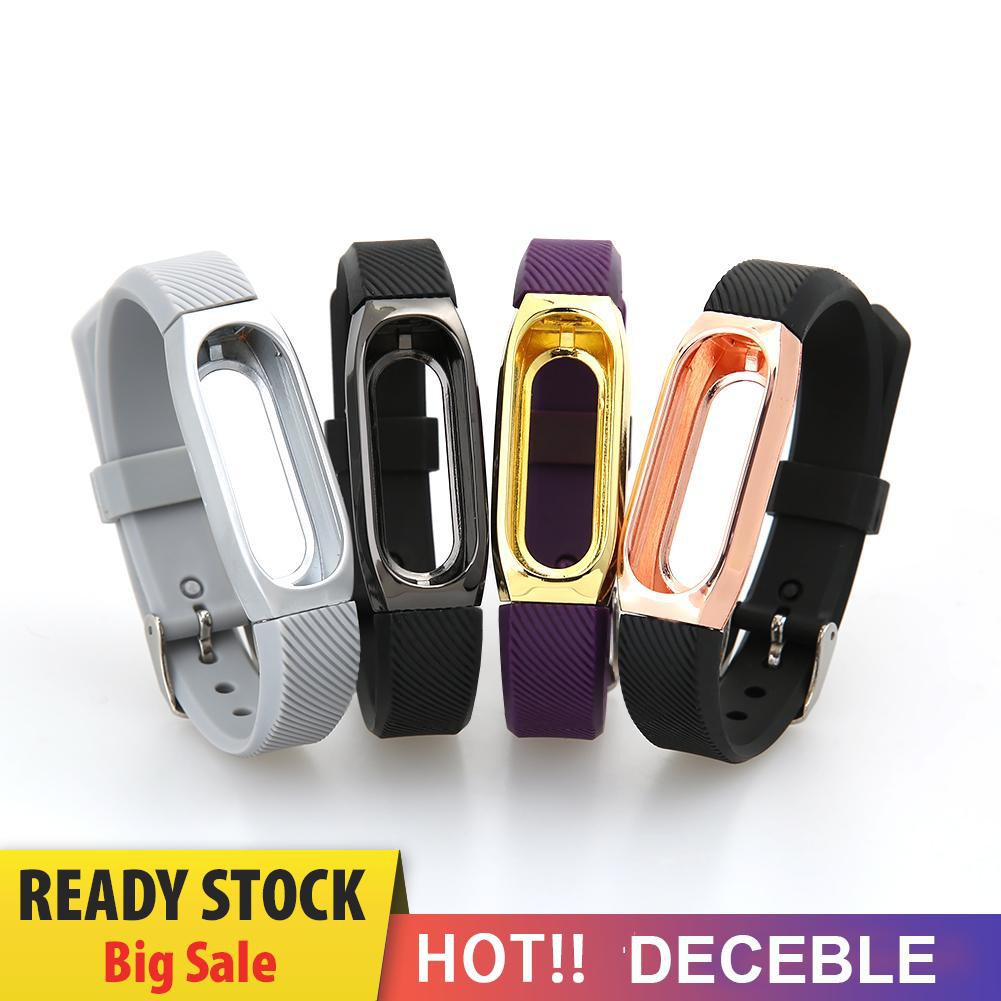 Deceble Silicone Replacement Wristband for Xiaomi MI 2 Series Smart Watch Strap