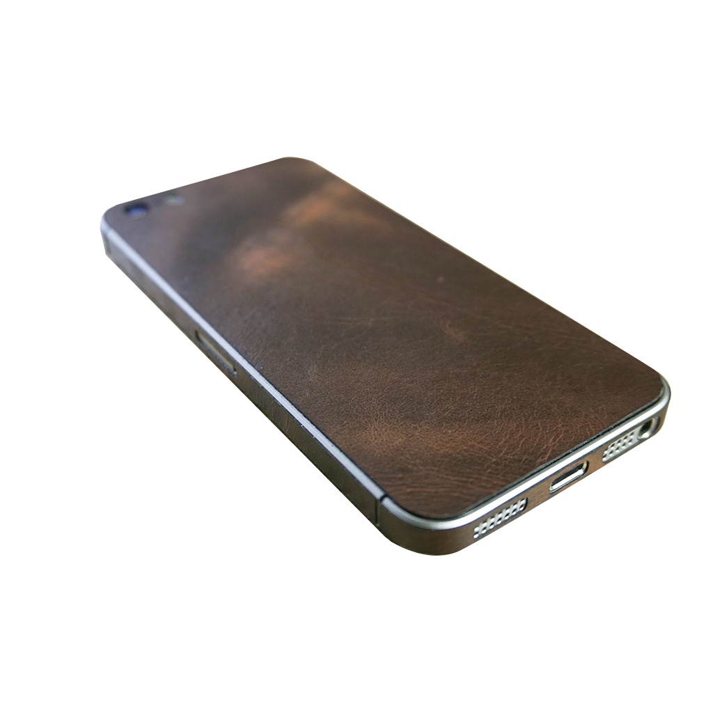Ốp dán da điện thoai  Iphone 5s – Da bò thật 100% -  Nét Đẹp Tinh Tế