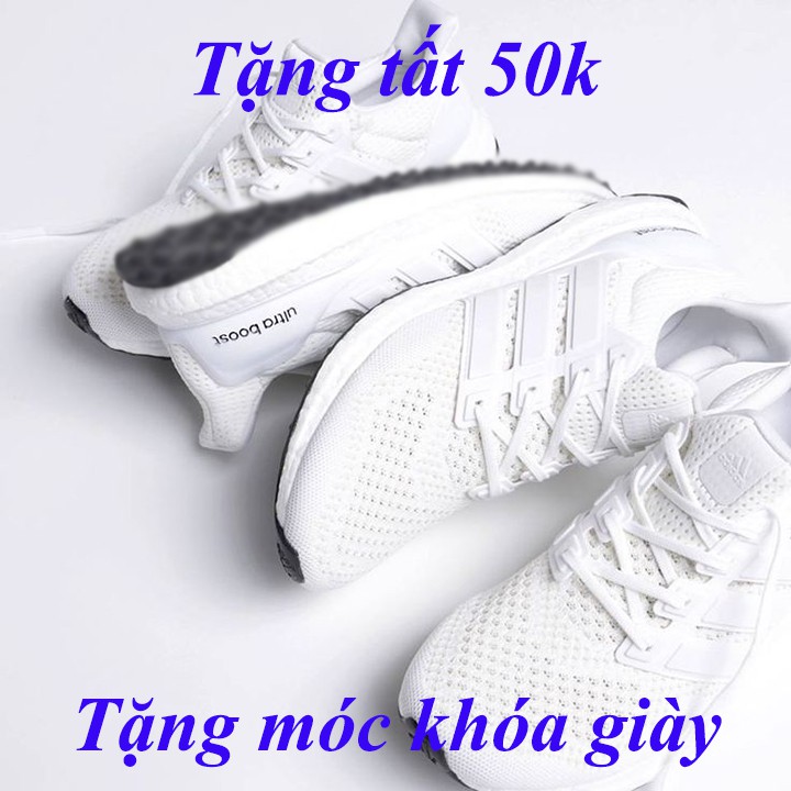 [Free ship] Giày ultra boost triple white 4.0 nam nữ