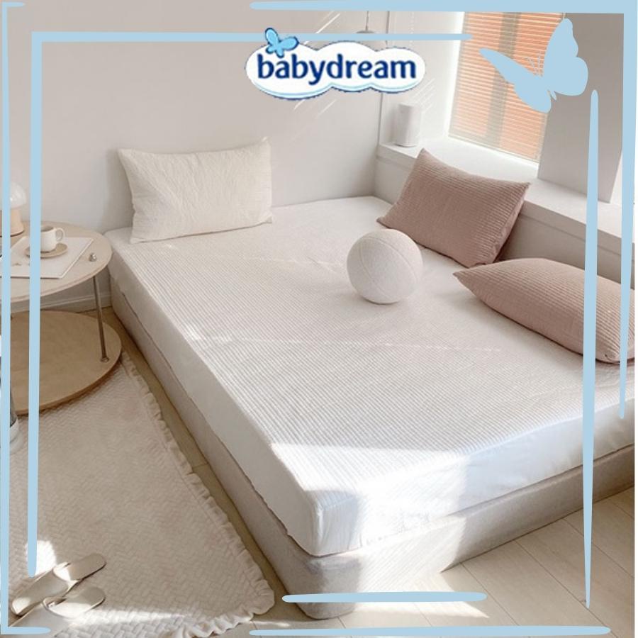 Ga Trải Giường Trần Bông Bo Chun Hàn Quốc Hàng Cao Cấp Baby Dreams