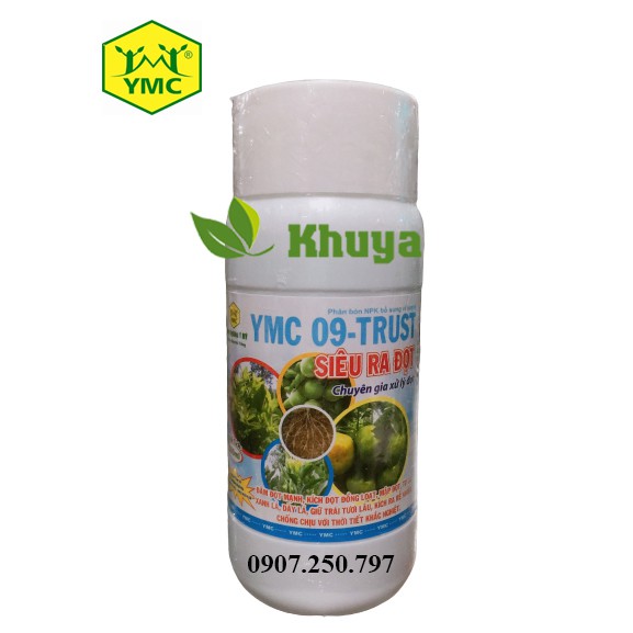 Phân bón vi lượng YMC 09 Trust Siêu Ra Đọt 500ml Chuyên gia xử lý đọt