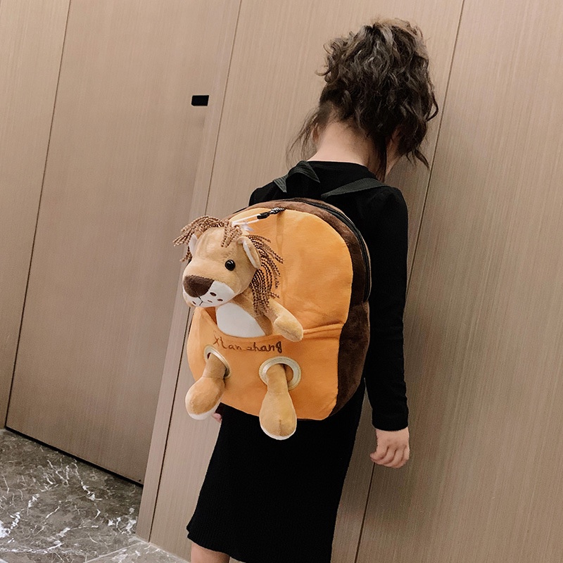 Ba Lô Hình Thú Hoạt Hình Chống Lạc Cho Bé