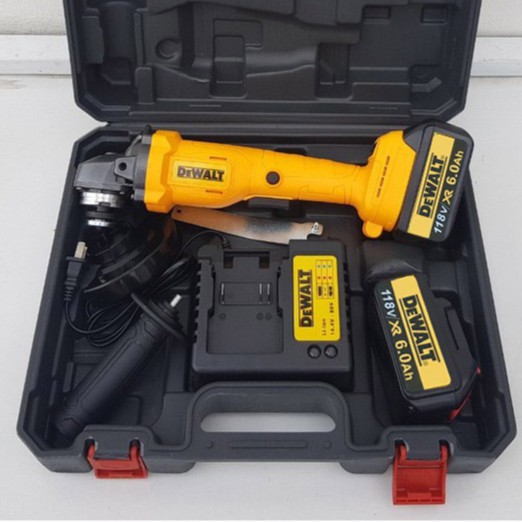 [FREESHIP] Máy mài pin DEWALT 118V 2 PIN không chổi than, Lõi Đồng - Máy mài Góc, Máy Cắt Đường kính 10mm