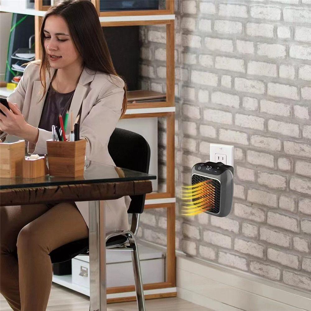 Máy Sưởi Ấm Không Khí Cầm Tay Tiếng Ồn Thấp Tiện Dụng Cho Gia Đình / Văn Phòng
