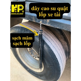 Dây cao su quật lốp xe tải, làm sạch mâm xe, làm sạch lốp cho xe tải,ô tô, xe hơi