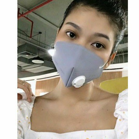 Khẩu trang cao cấp có van thở lọc bụi  , bụi mịn ,chất nỉ-Đang sẵn hàng | BigBuy360 - bigbuy360.vn