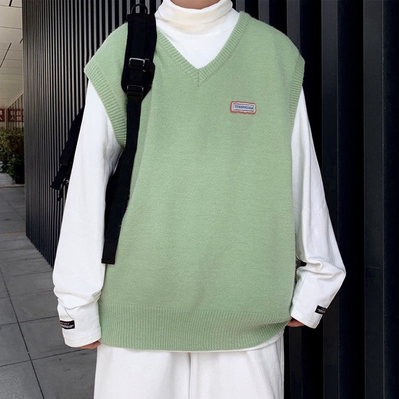 Áo Gile len Mịn Unisex nam nữ, Áo Len Gile Đôi Nam Nữ Thời Trang Kiểu Dáng Basic Hàn Quốc