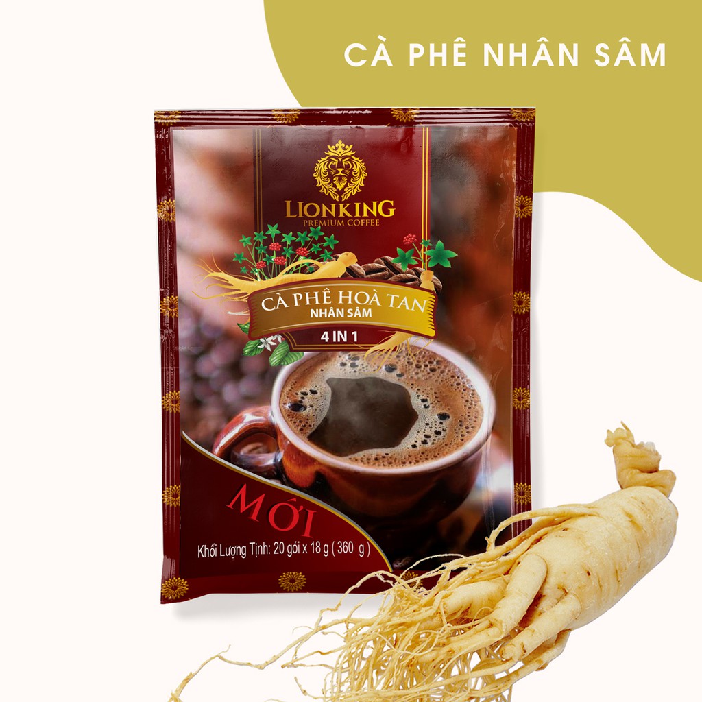 CÀ PHÊ SỮA HÒA TAN LIONCAFE (TƯƠI, NHÂN SÂM, CAPPUCINO DỪA, LATTE DỪA, GU SỮA ĐÁ, MACCHIATO) [GÓI LẺ - SIÊU RẺ - 7 LOẠI] | BigBuy360 - bigbuy360.vn