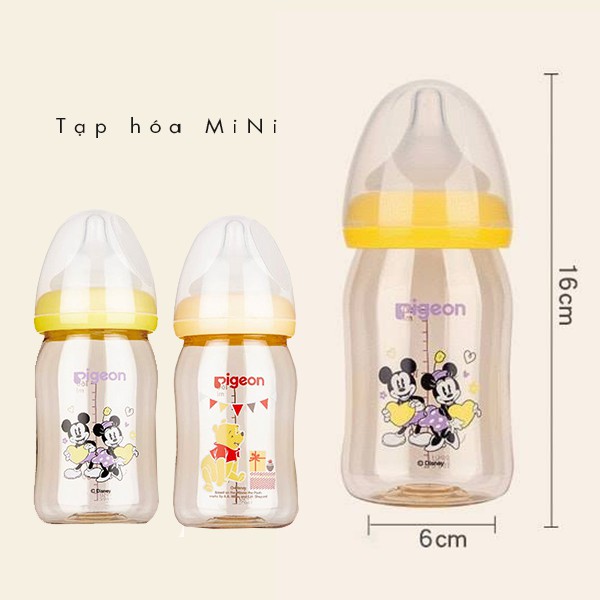 Bình Pigeon Nội địa - Chính hãng Nhựa PPSU 160ml