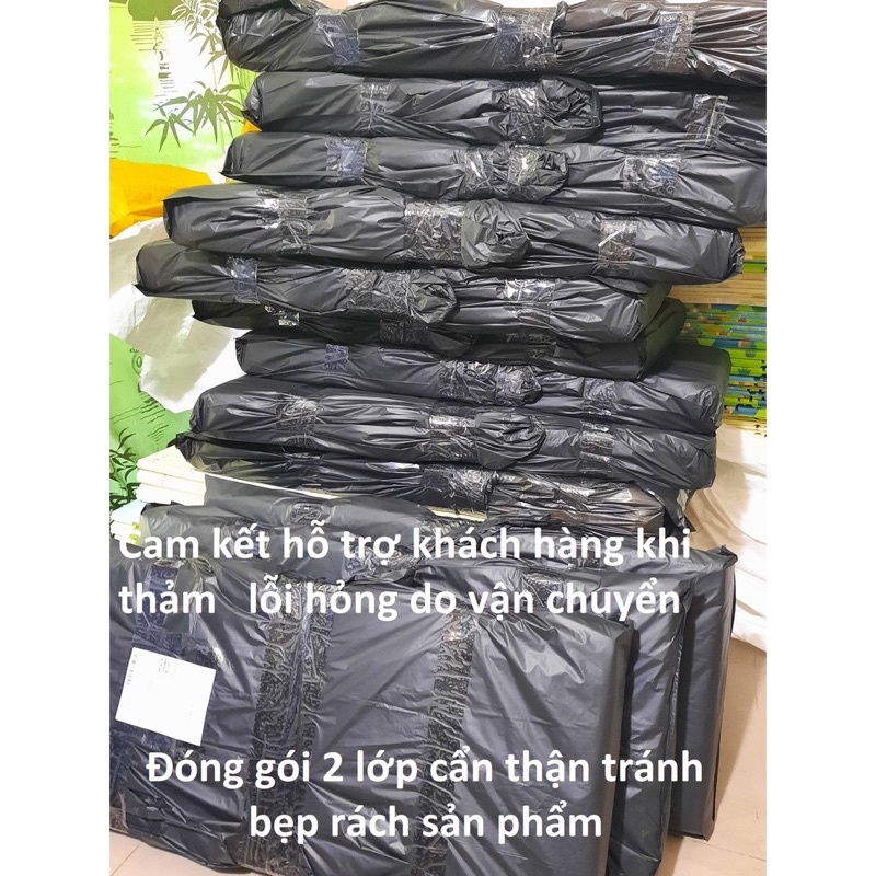 Thảm xốp XPE hàn quốc phủ silicon 1,8m * 2m gấp gọn cho bé nằm chơi