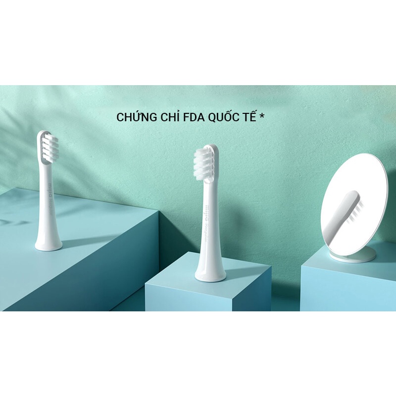 Bàn chải đánh răng điện Xiaomi T100 - Pin sạc - Kháng nước IPX7