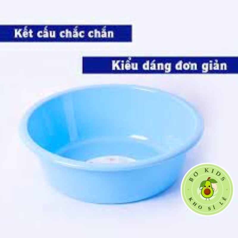 Chậu nhựa tròn đa năng Việt Nhật 3 size (MS: 2264/2263/2261), Thau rửa mặt