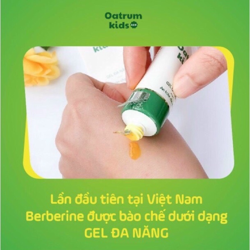 [CHÍNH HÃNG]Gel bôi da Oatrum Kids New tuýt nhỏ 5g - bé hết trầy xước, rách da, bỏng, côn trùng đốt, hăm, mụn, viêm da