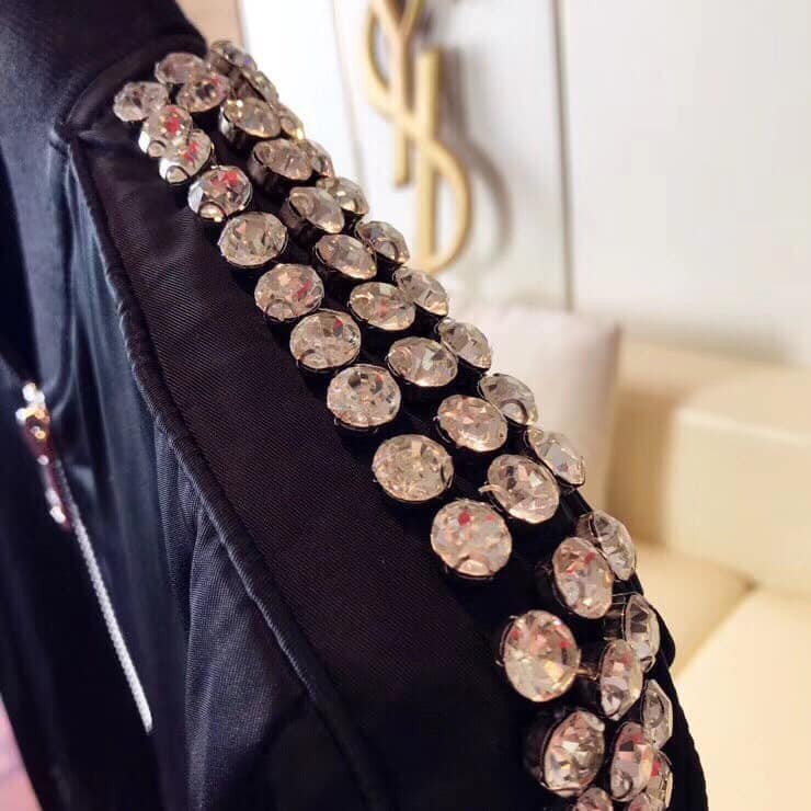 Áo khoác Jean Jacket Philipp Plein siêu cấp đính đá [FREE SHIP]