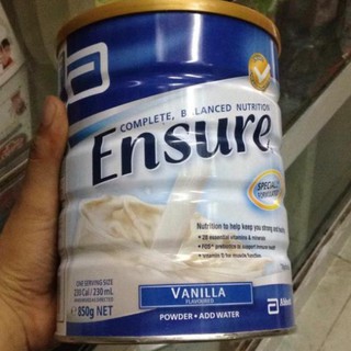 Sữa Ensure Úc vị vani mẫu mới