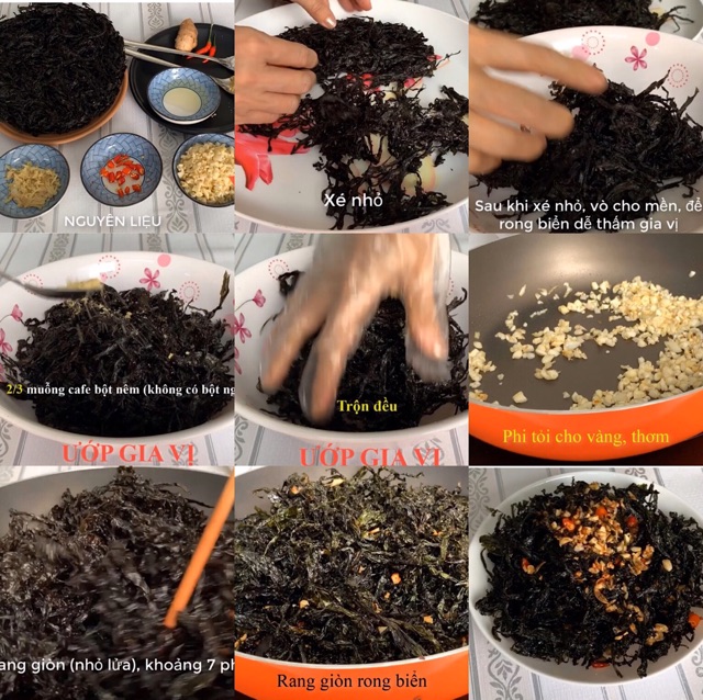 [ 1Kg ] Rong Biển Khô | Rong Mứt Nấu Canh Hoặc làm Rong Biển Cháy Tỏi | BigBuy360 - bigbuy360.vn